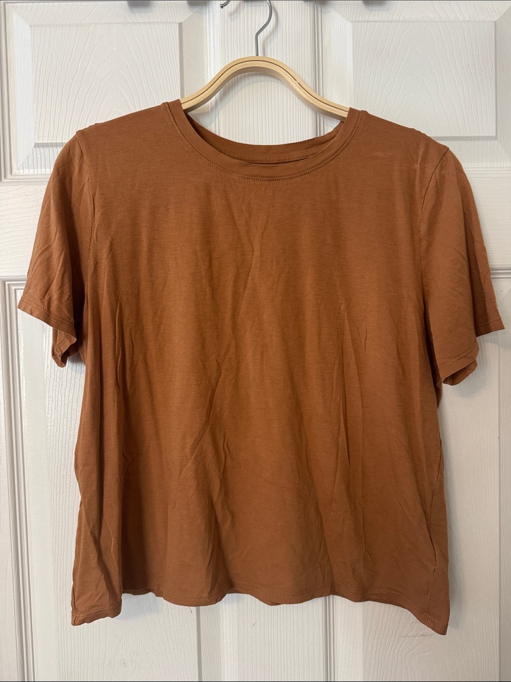 Express Short Sleeve Tee in Burnt Orange